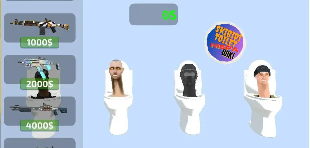 Juega Skibidi Toilet Shooter Online